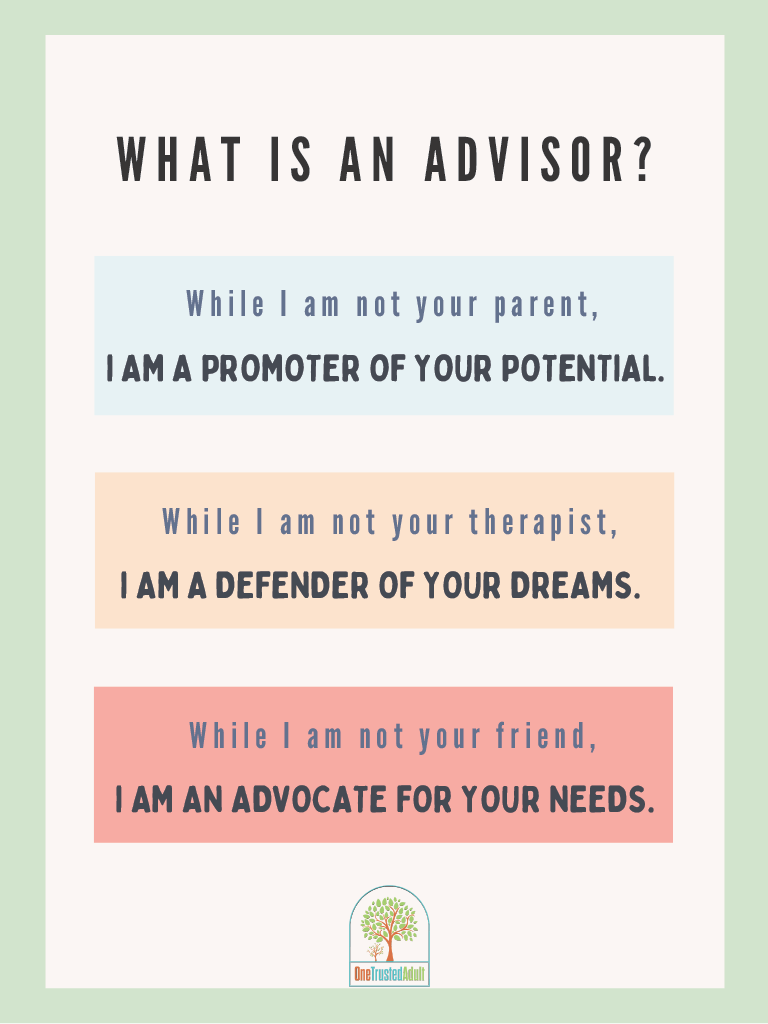"What is an Advisor?" Poster